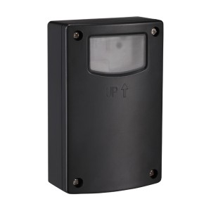 Φωτοκύτταρο Ημέρας - Νύχτας Ορθογώνιο 15Α 230V ΙΡ-65 Μαύρο Φωτοκύτταρα και Ανιχνευτές Onetrade